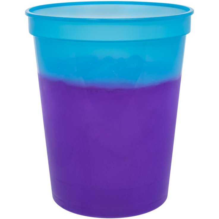 Blue To Purple - Plastic Cups