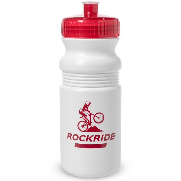 20 Oz Sports Bottle Translucent Red - Sport Bottle