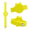 07 Adjustable Hand Sanitizer Dispenser Silicone Wristbands_Yellow - 