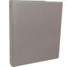1.5 Inch Round 3-Ring Binder with Pockets_Silver - Office