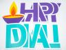 Pre-Packaged Happy Diwali Yard Letters - Diwali