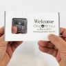 Custom Chocolate Clipped Greeting Cards - 
