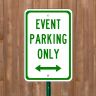 Event Parking - Parking Signs