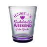 Purple Bottom Shot Glass_Purple Imprint Color - Alcohol