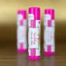 Hot Pink Lip Balm Tube with Full Imprint Colors - Sunscreen