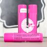 Hot Pink Lip Balm Tube with Full Imprint Colors - Sunscreen