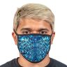 Blue Leaves Face Masks - Facemask