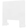 02_24 x 24 Inch Blank Protective Acrylic Counter Barrier - 