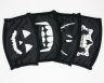 Halloween Smiley Face Glow In The Dark Face Mask - 