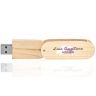 Custom Wood Swivel USB Flash Drives - Wood Swivel