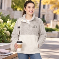 Boxercraft Unisex Fuzzy Half-Snap Fleece Pullover - FZ01