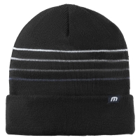 TravisMathew Striped Cuffed Beanie