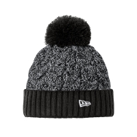 New Era Marled Knit Pom Beanie