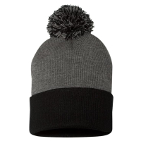 Sportsman 12" Pom-Pom Cuffed Beanie - SP15