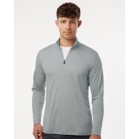 AllPro Men's Pro-Lock Performance M&eacute;lange Quarter-Zip Pullover - 4HM700