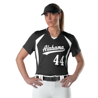 Alleson Athletic Girls' Short Sleeve Fastpitch Jersey - 552JG