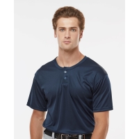 Alleson Athletic Men's B-Core Placket Jersey - 7930