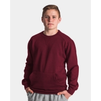 Badger Unisex Pocket Crewneck Sweatshirt - 1252