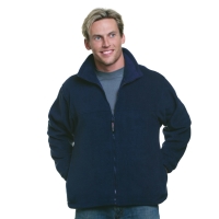 Bayside Men's USA-Made Full-Zip Fleece Jacket - 1130