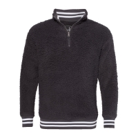 Boxercraft Unisex Varsity Sherpa Quarter-Zip Pullover - Q20