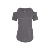 Boxercraft Women's Cold Shoulder T-Shirt - T32