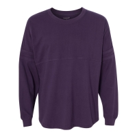 Boxercraft Women's Jersey Pom Pom Long Sleeve T-Shirt - T14