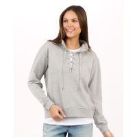 Boxercraft Women's Lace Up Pullover - BW5401