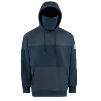 Bulwark Men's Flame Resistant Fleece Hooded Sweatshirt - SMM4