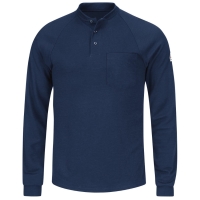 Bulwark Men's Long Sleeve Henley Shirt- CoolTouch&reg;2 - SML2