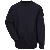 Bulwark Men's Tall Flame Resistant Crewneck Sweatshirt - SEC2T