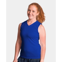 C2 Sport Women's Sleeveless V-Neck T-Shirt - 5663