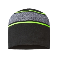 CAP AMERICA USA-Made Variegated Striped Beanie - RKV9