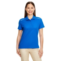 CORE365 Ladies' Radiant Performance Piqu&eacute; Polo With Reflective Piping