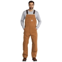 Carhartt Duck Unlined Bib Overalls.