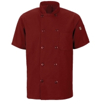 Chef Designs Mimix&trade; Short Sleeve Chef Coat With OilBlok - 046X