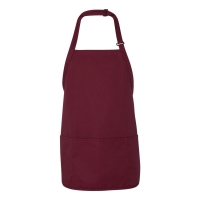 Chef Designs Short Premium Bib Apron - TT32