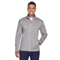 Devon &amp; Jones Men's Bristol Full-Zip Sweater Fleece Jacket