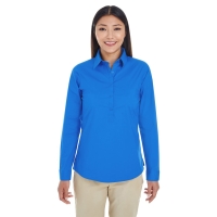 Devon &amp; Jones Women's Perfect Fit&trade; Half-Placket Tunic Dress Shirt - DP610W