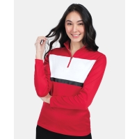 Holloway Women's Prism Bold Quarter-Zip Pullover - 222791