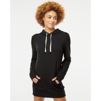 Independent Trading Co. Women&rsquo;s Special Blend Hooded Sweatshirt Dress - PRM65DRS