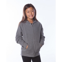 Independent Trading Co. Youth Lightweight Special Blend Raglan Zip Hood - PRM15YSBZ