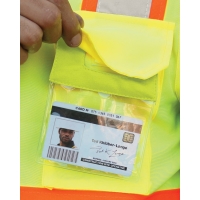 Kishigo Retractable Clear ID Pocket - RTCID