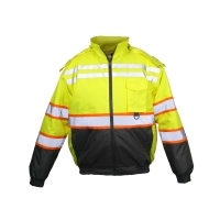 Kishigo Unisex Economy Contrast Class 3 Bomber Jacket - JS156