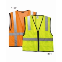 Kishigo Unisex Economy Mesh 6-Pocket Vest - 1191-1192