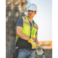 Kishigo Unisex Premium Black Series&reg; Black Bottom Class 2 Vest - 1515-1516