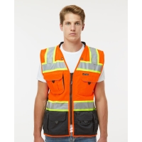 Kishigo Unisex Premium Black Series&reg; Surveyors Vest - S5002-5003