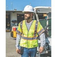 Kishigo Unisex Premium Brilliant Series&reg; Breakaway Class 3 Vest - 1552B