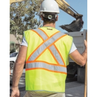 Kishigo Unisex Premium Brilliant Series&reg; X Back Dual Compliant Vest - 1576-1577