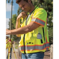 Kishigo Unisex Professional Surveyors Vest - S5010-5011