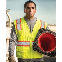 Kishigo Unisex Ultra-Cool&trade; Solid Front Vest With Mesh Back - 1163-1164